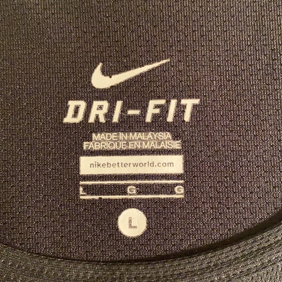 Nike Black Tank Top Size Large - Picture 3 of 5